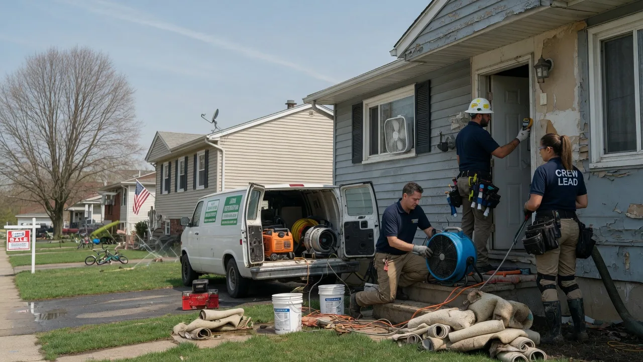 Flood Cleanup in Shanksville, PA near me